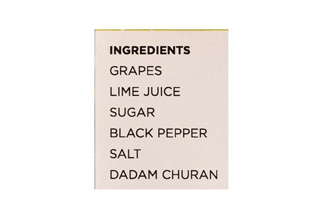 Goosebumps Masala Grapes (Digestive) Homemade Aftermeal   Glass Jar  250 grams